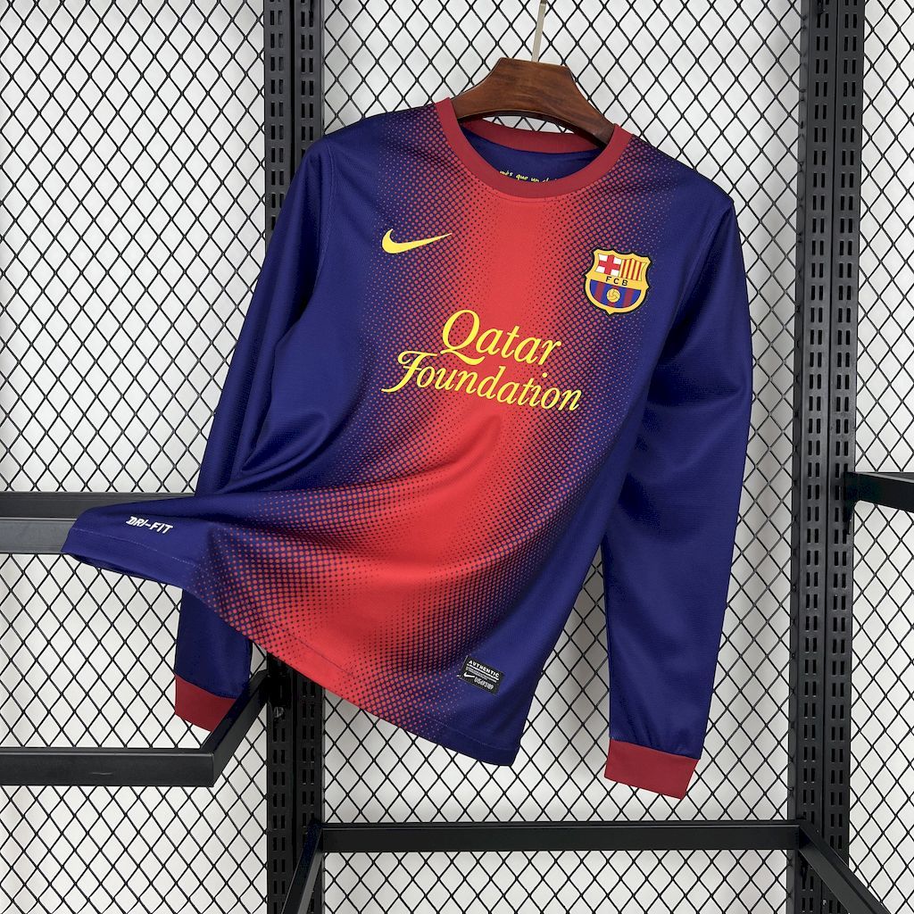 Barcelona 2012/13 Home Long Sleeve Jersey