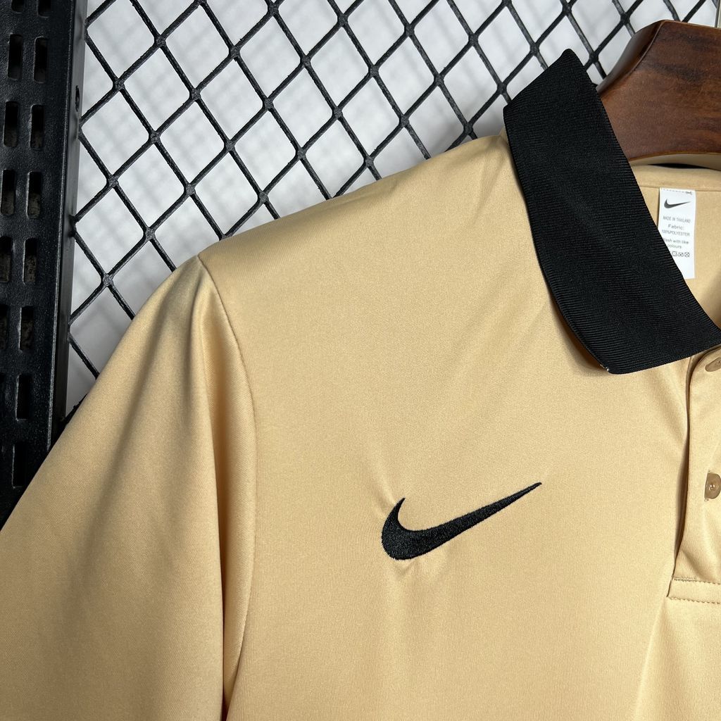 Barcelona 2024/25 Polo Khaki Jersey