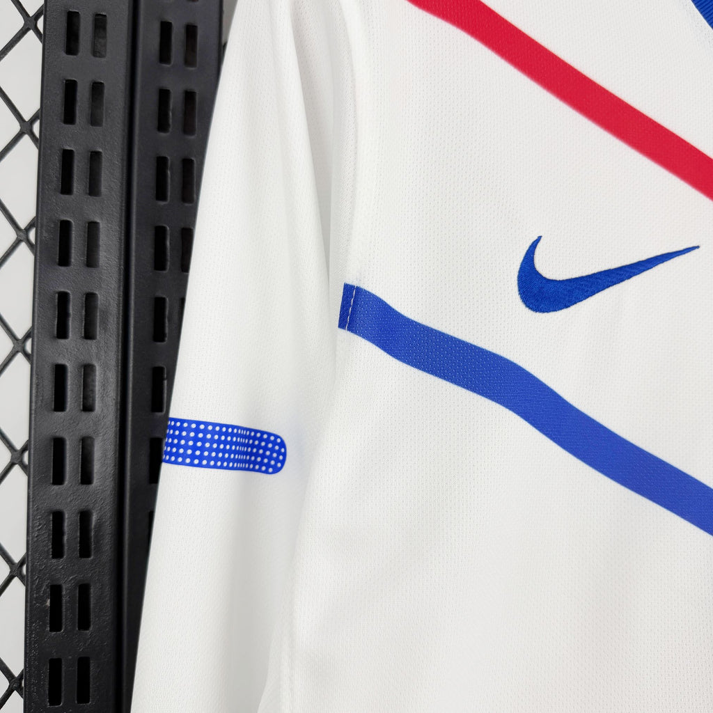 Retro Netherlands 2010 Away Long Sleeve Jersey