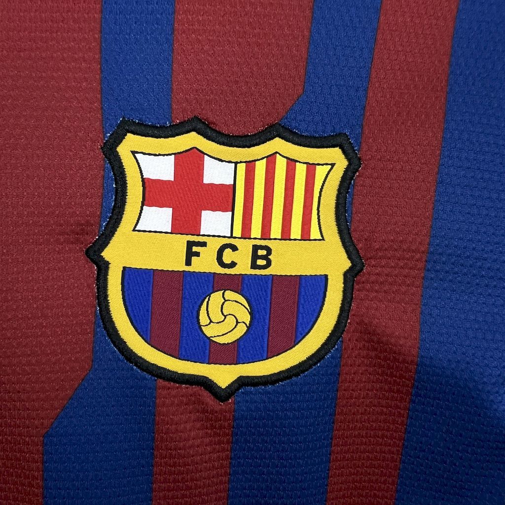 Barcelona 2011/12 Home Long Sleeves Retro Jersey