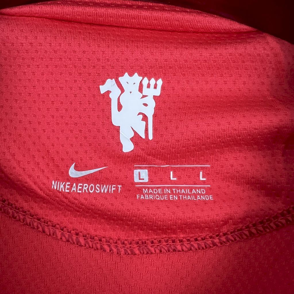 Manchester United 2007/08 Home Long Sleeve Retro Jersey
