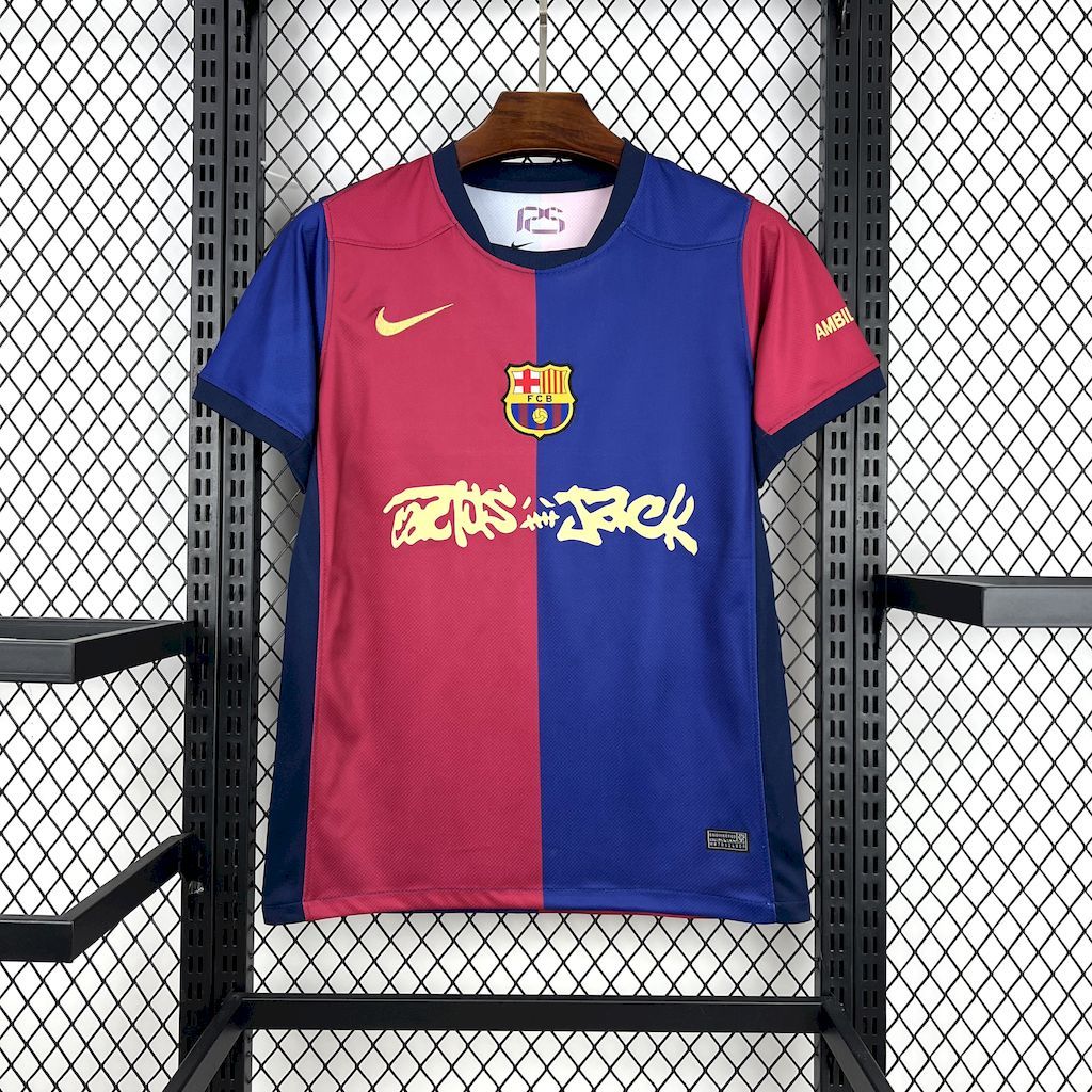 Barcelona 2024/25 Travis Scott Edition Jersey