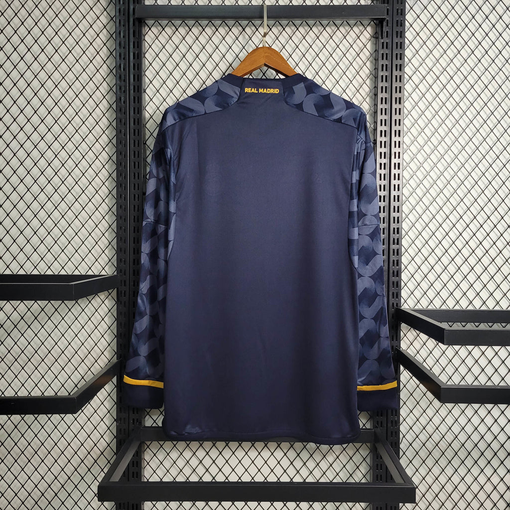 Real Madrid 2023/24 Away Long Sleeves Jersey