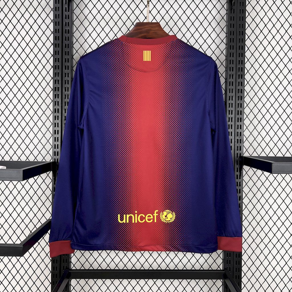 Barcelona 2012/13 Home Long Sleeve Jersey