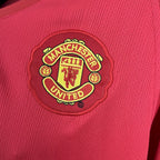 Manchester United 2007/08 Home Long Sleeve Retro Jersey
