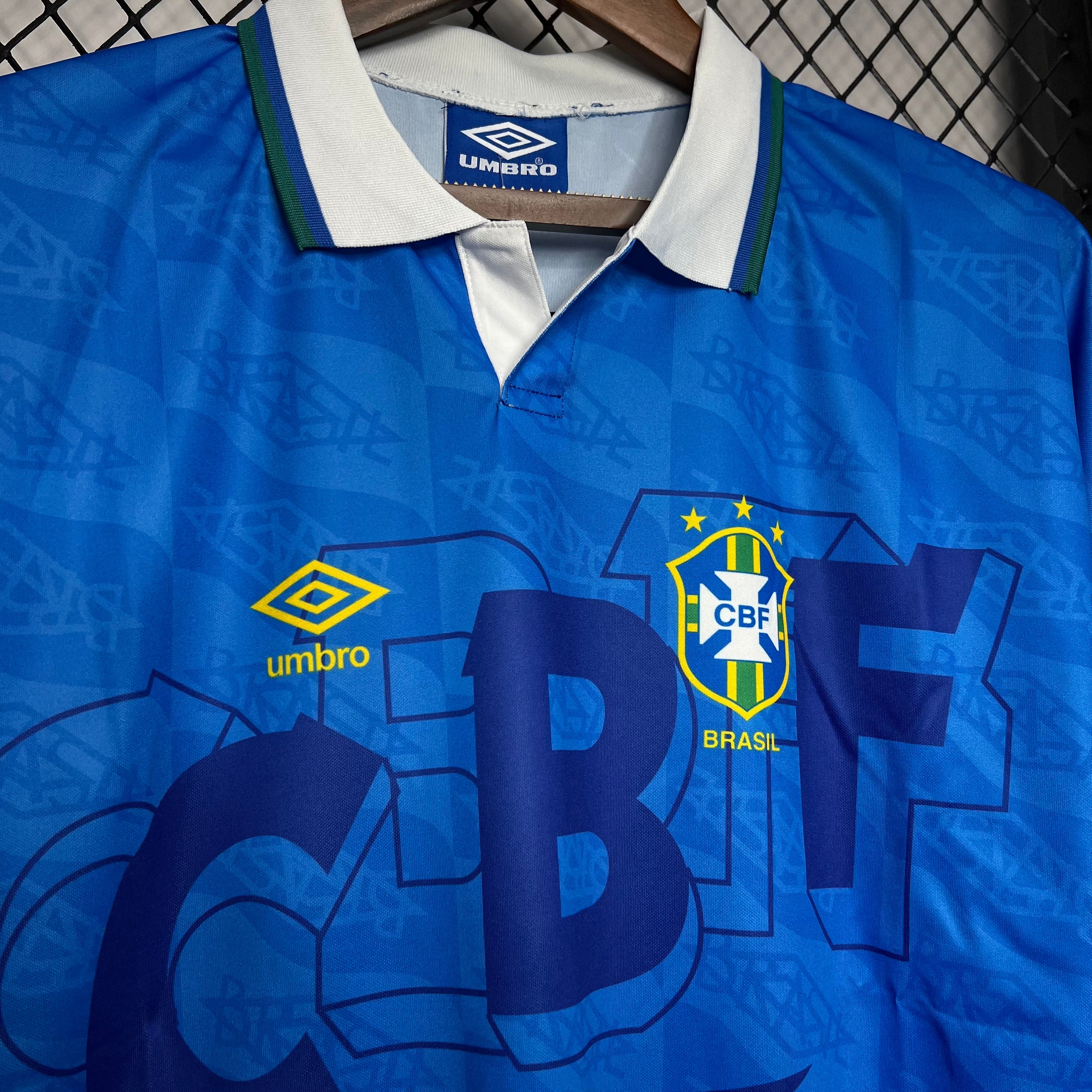 Brazil 1992/93 Away Retro Jersey