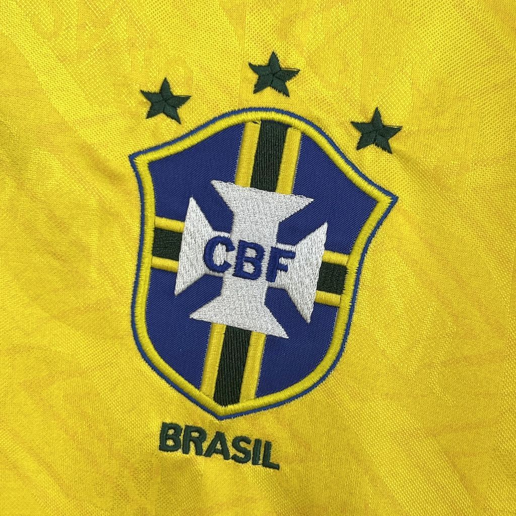 Brazil 1992/93 Home Retro Jersey