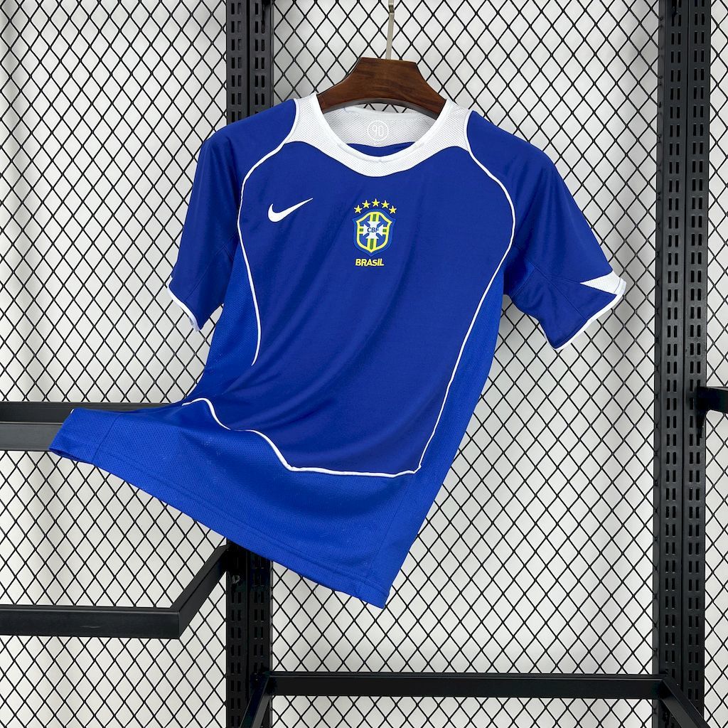 Brazil 2004 Away Retro Jersey