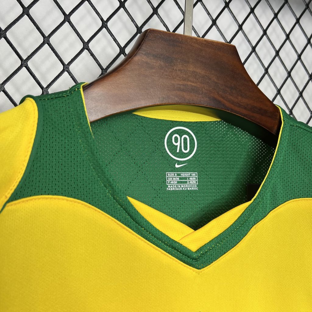 Brazil 2004 Home Retro Jersey