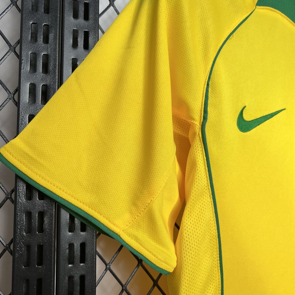 Brazil 2004 Home Retro Jersey