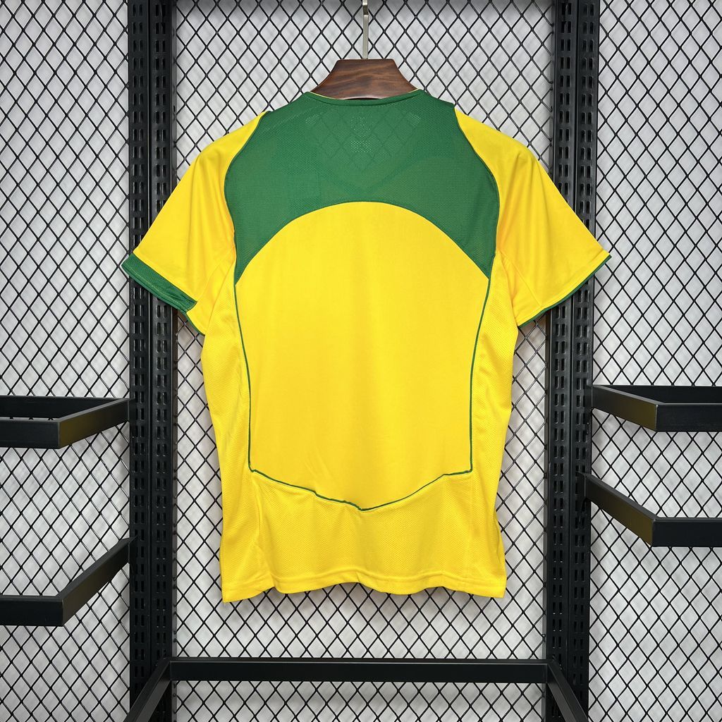 Brazil 2004 Home Retro Jersey