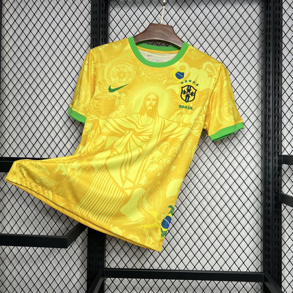 Brazil 2024/25 Special Edition Second Yellow Jersey