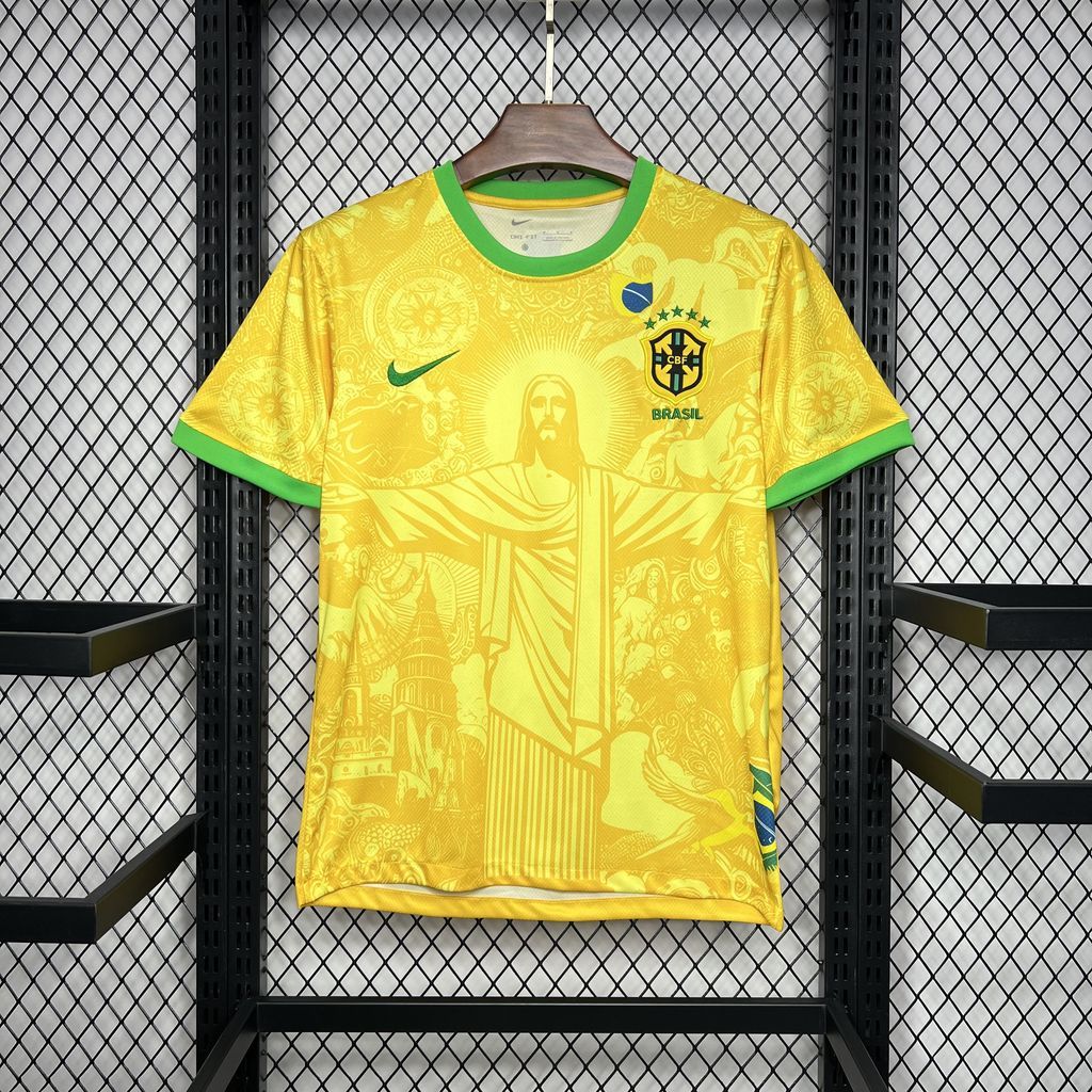 Brazil 2024/25 Special Edition Second Yellow Jersey