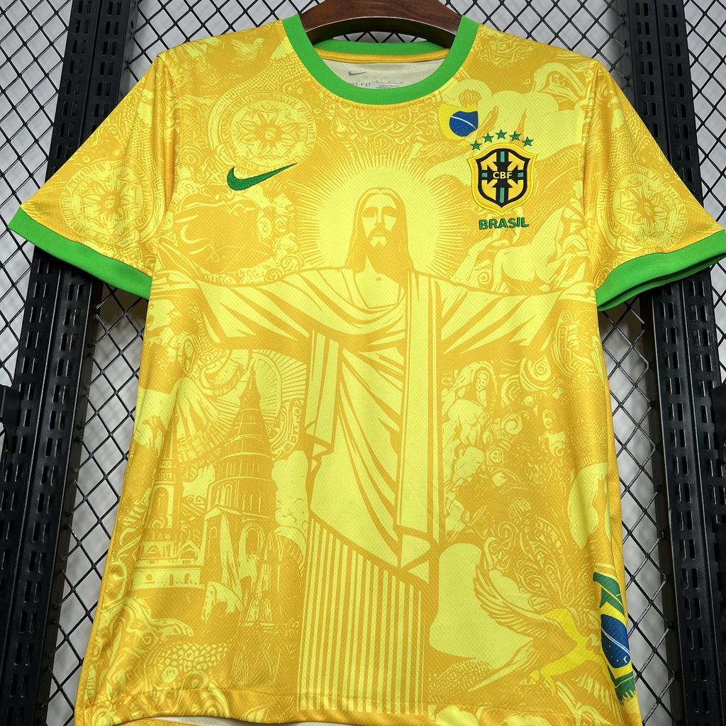 Brazil 2024/25 Special Edition Second Yellow Jersey