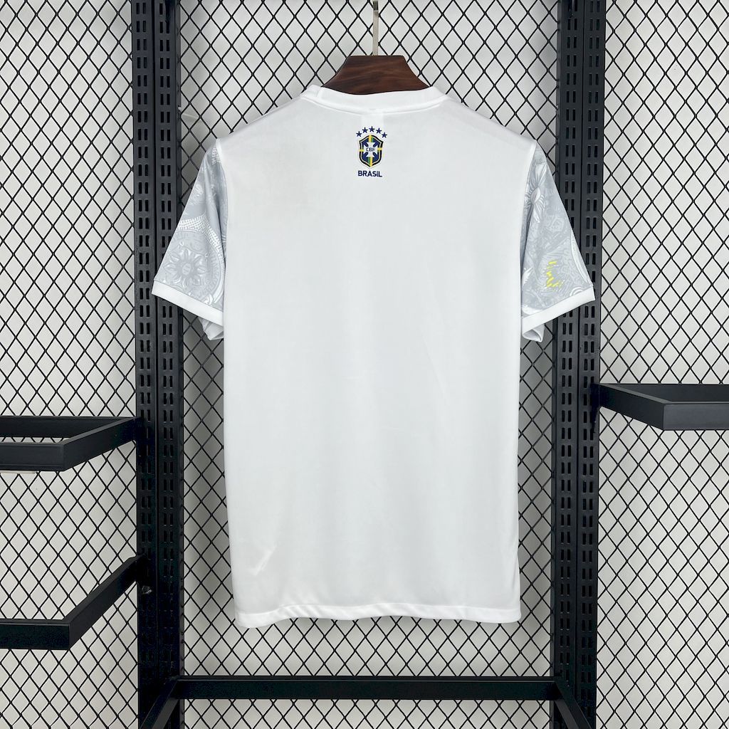 Brazil 2024/25 Special Edition White Jersey