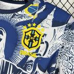 Brazil 2025/26 Blue&White Jersey