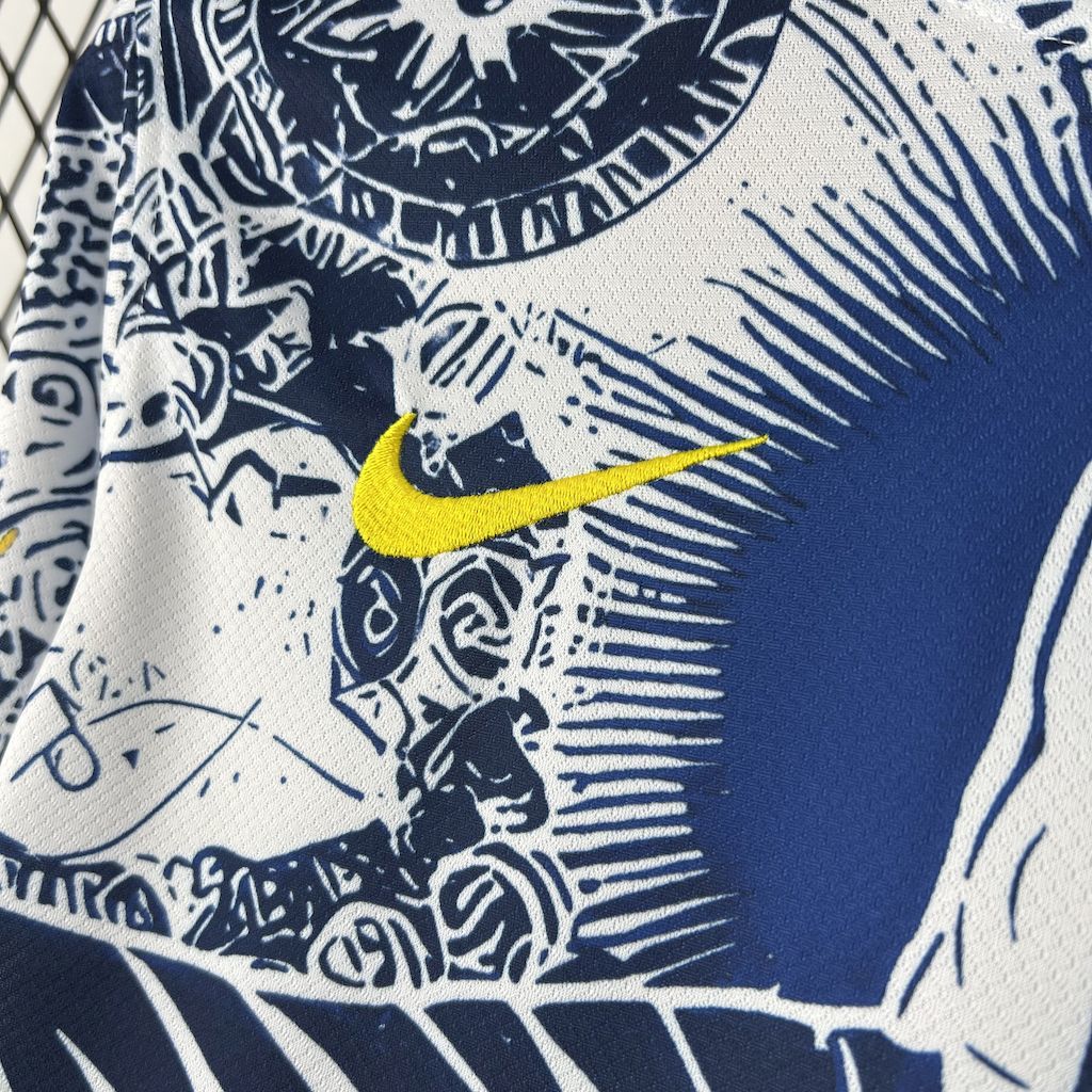 Brazil 2025/26 Blue&White Jersey