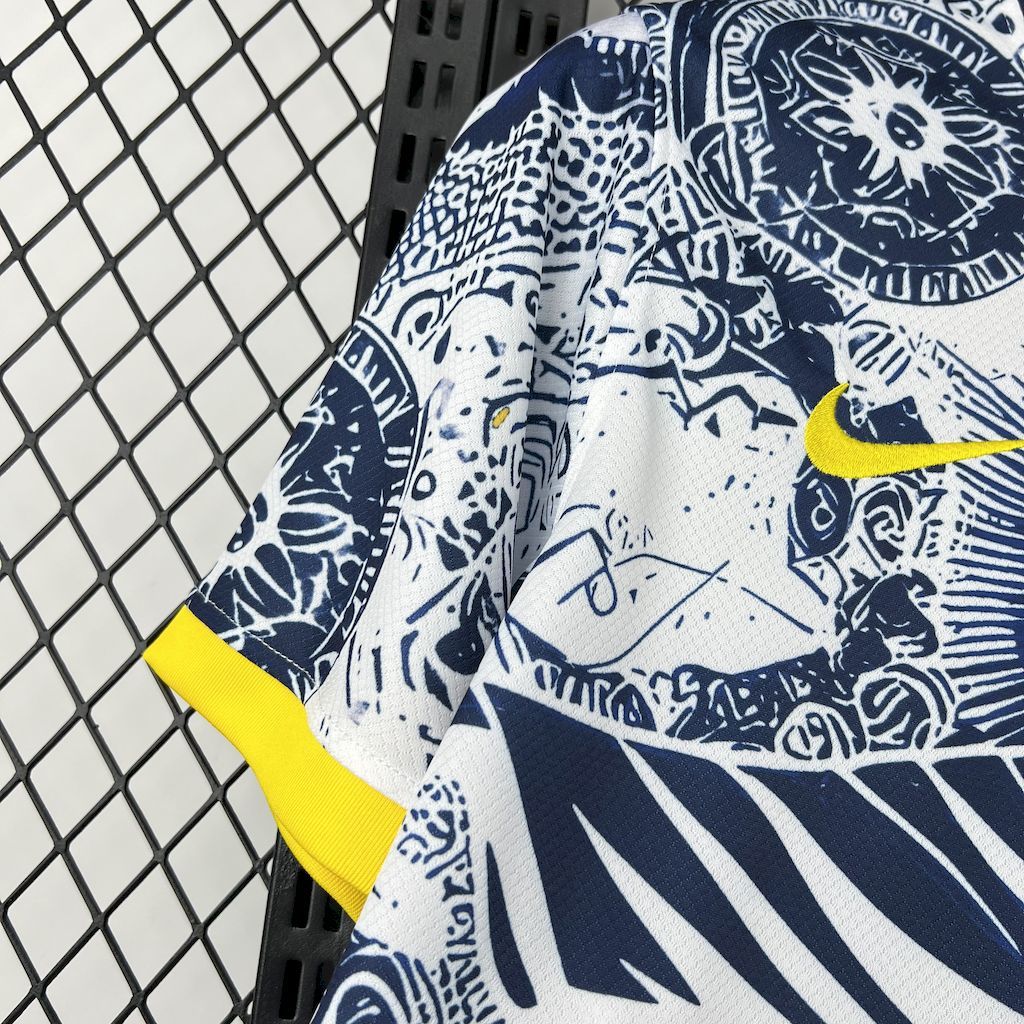 Brazil 2025/26 Blue&White Jersey