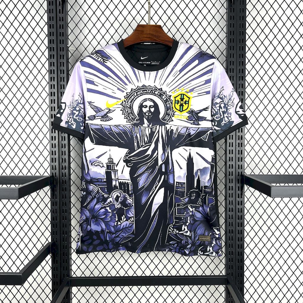 Brazil 2025/26 Dark Purple Jersey