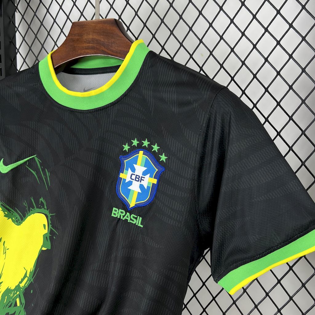 Brazil 2025/26 Dove Edition Black Jersey