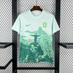 Brazil 2025/26 Green&White Jersey