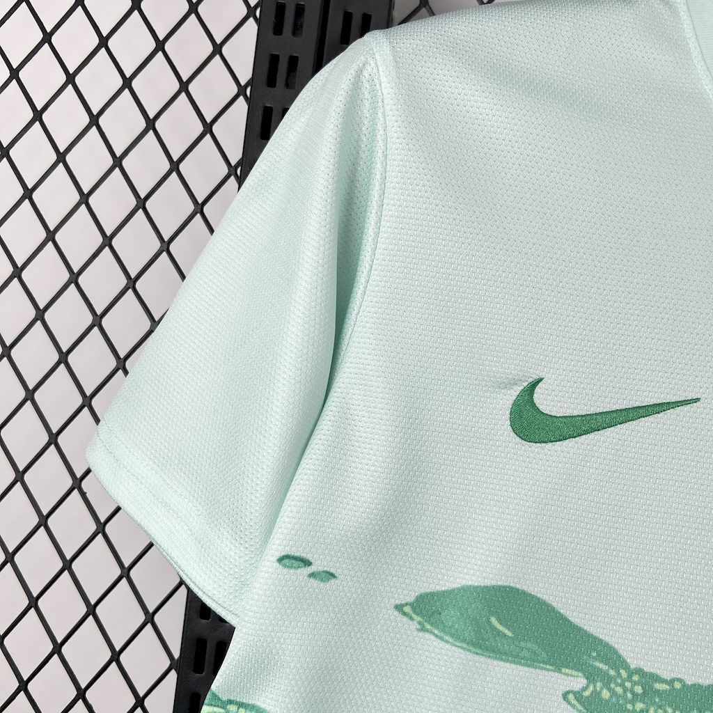 Brazil 2025/26 Green&White Jersey