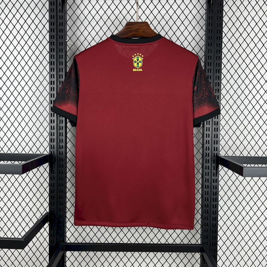 Brazil 2025/26 Jordan Black&Red Special Edition Jersey