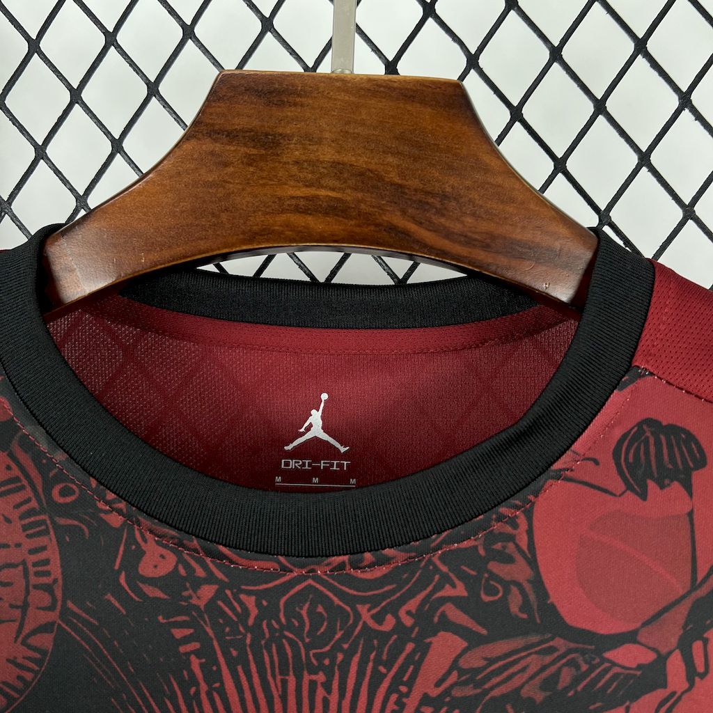 Brazil 2025/26 Jordan Black&Red Special Edition Jersey