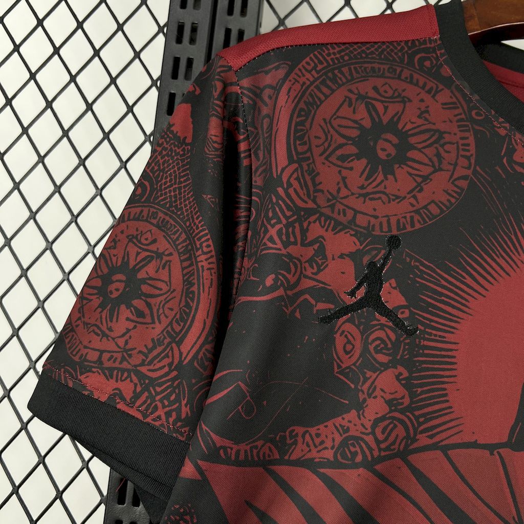 Brazil 2025/26 Jordan Black&Red Special Edition Jersey