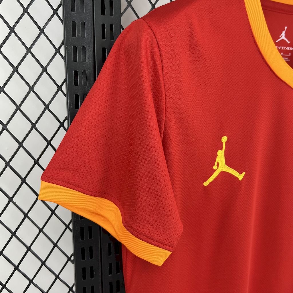 Brazil 2025/26 Jordan Red Special Edition Second Jersey