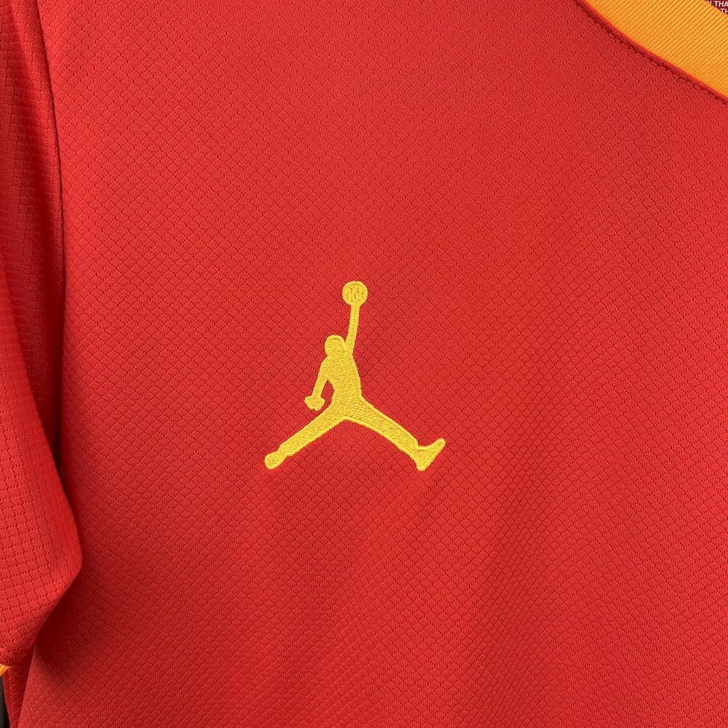 Brazil 2025/26 Jordan Red Special Edition Second Jersey