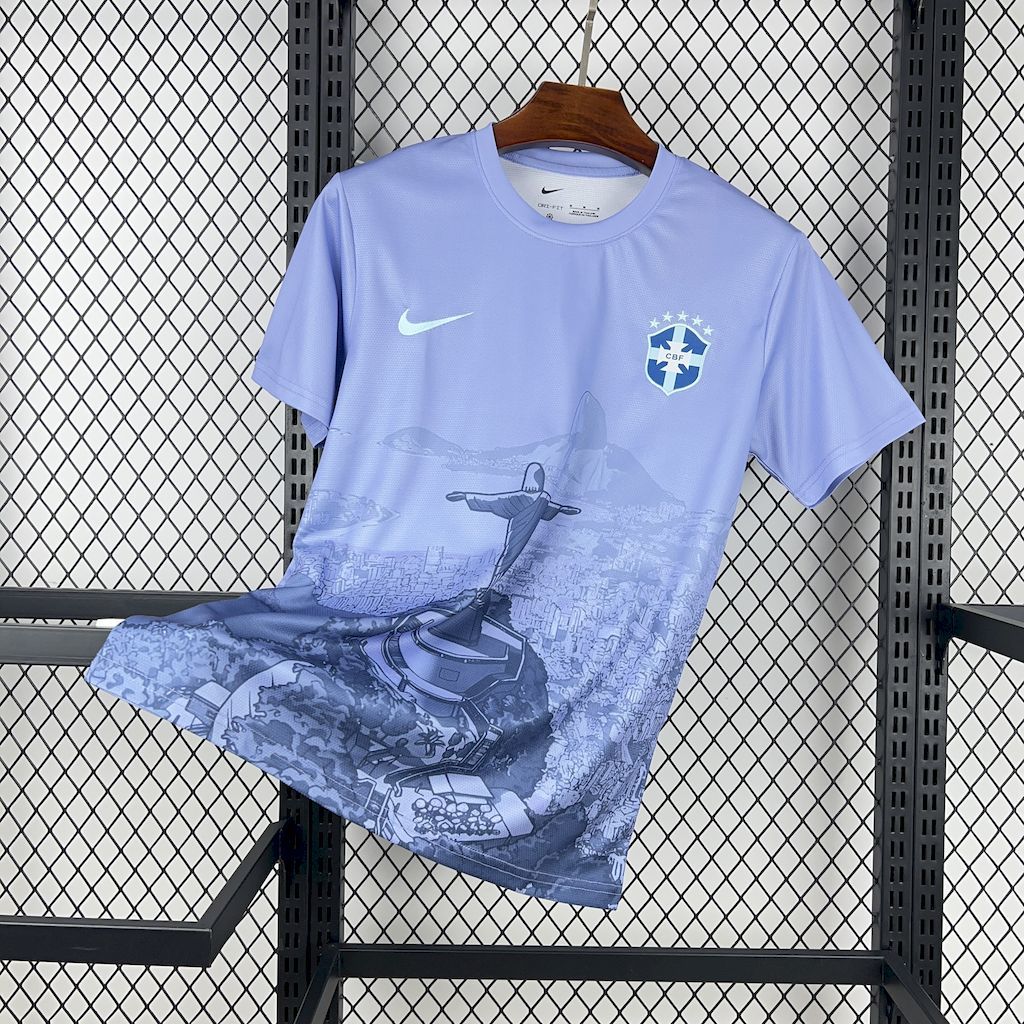 Brazil 2025/26 Light Purple Jersey