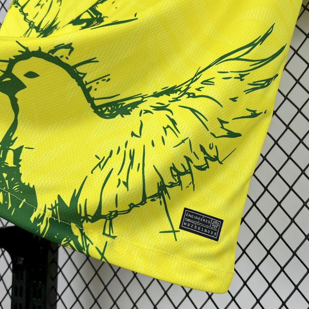 Brazil 2025/26 Pigeon Yellow Jersey