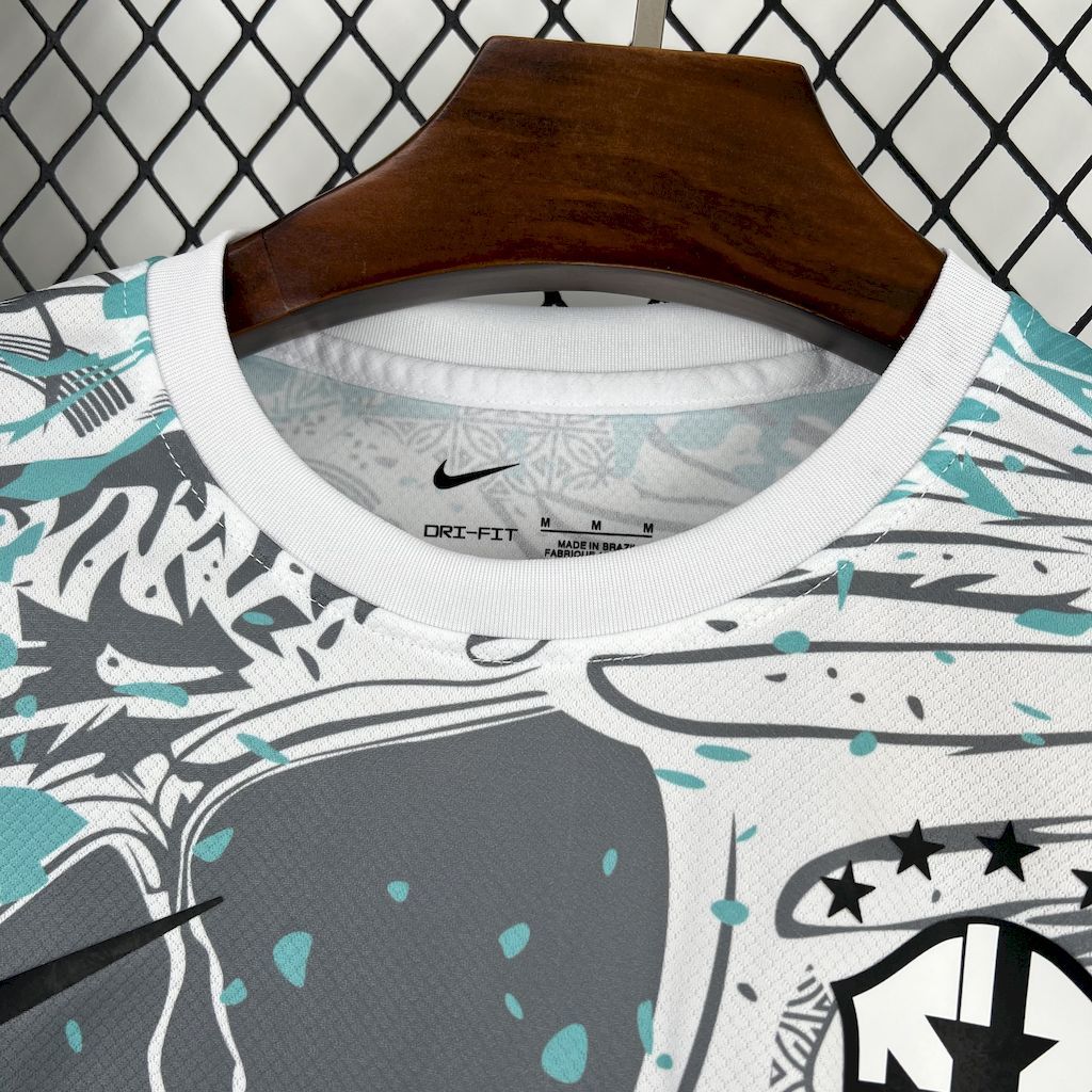 Brazil 2025/26 White Parrot Edition Jersey