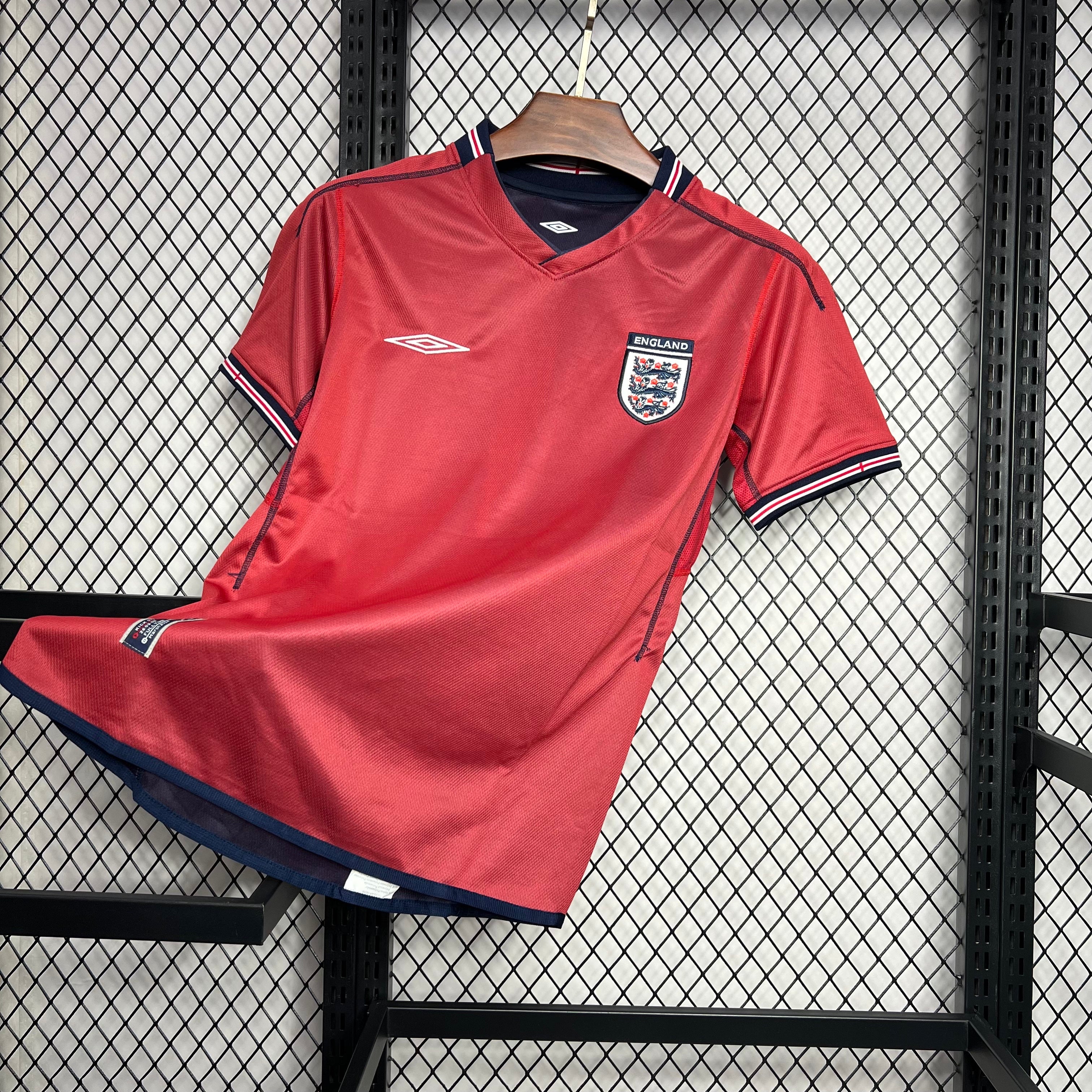 England 2002 Away Retro Jersey