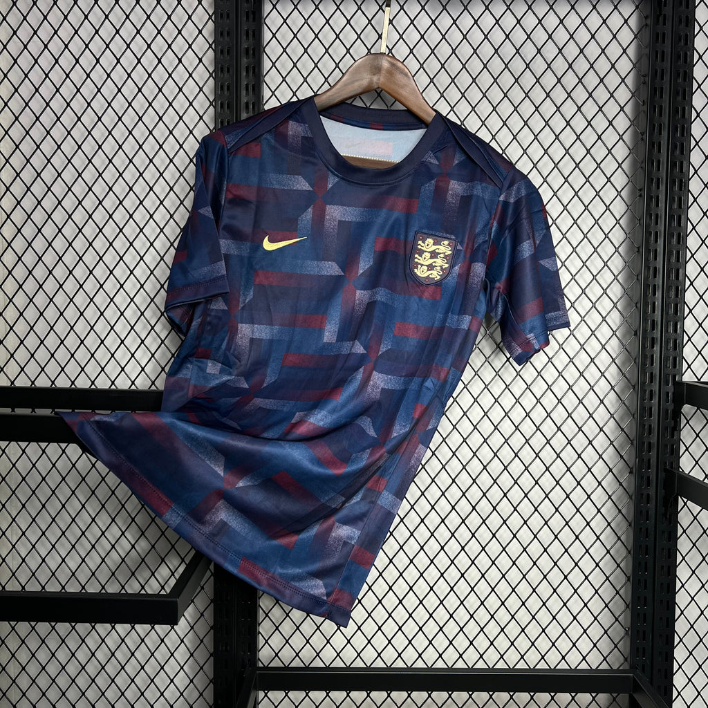 England 2024 Euro Pre-Match Training Uniform Jersey