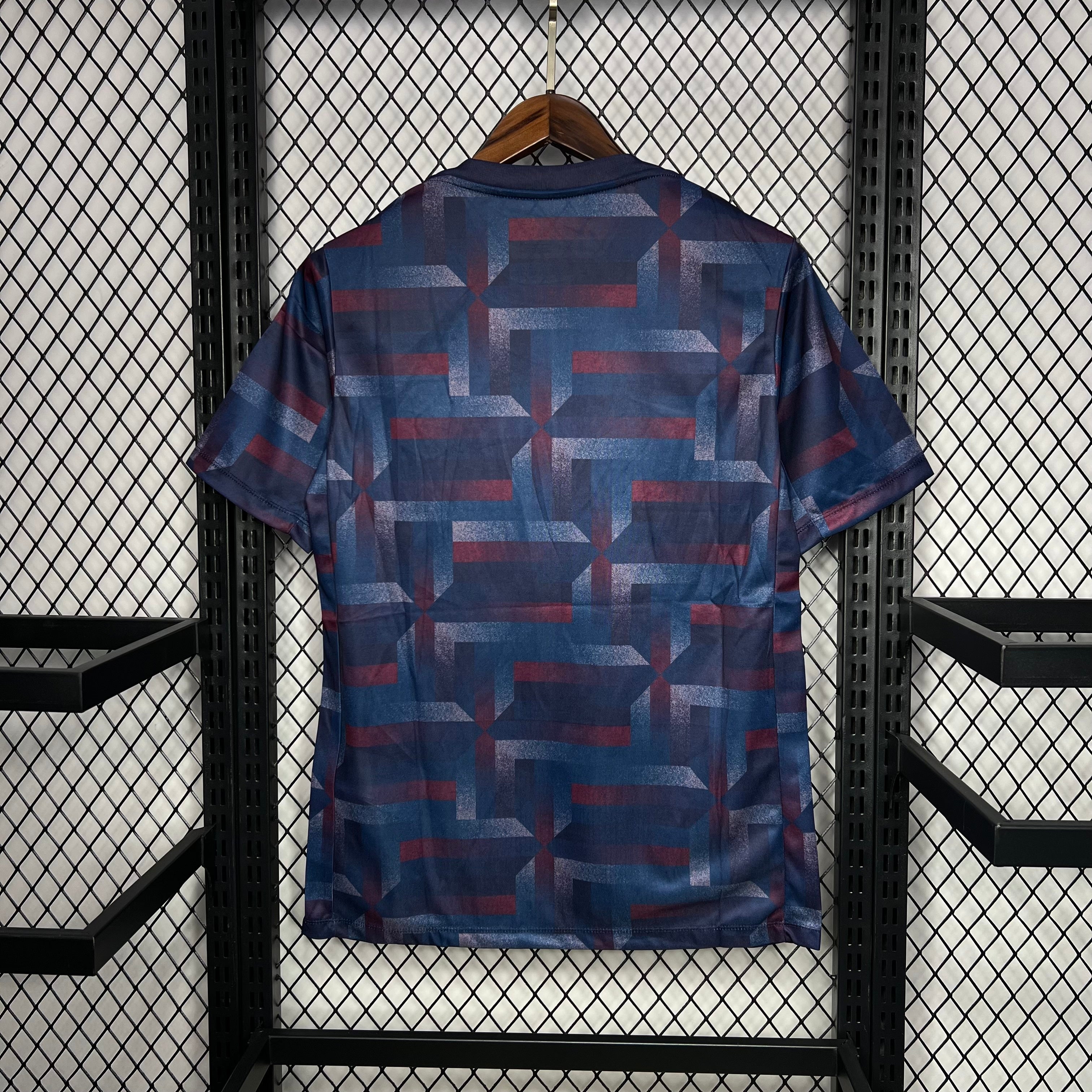England 2024 Euro Pre-Match Training Uniform Jersey