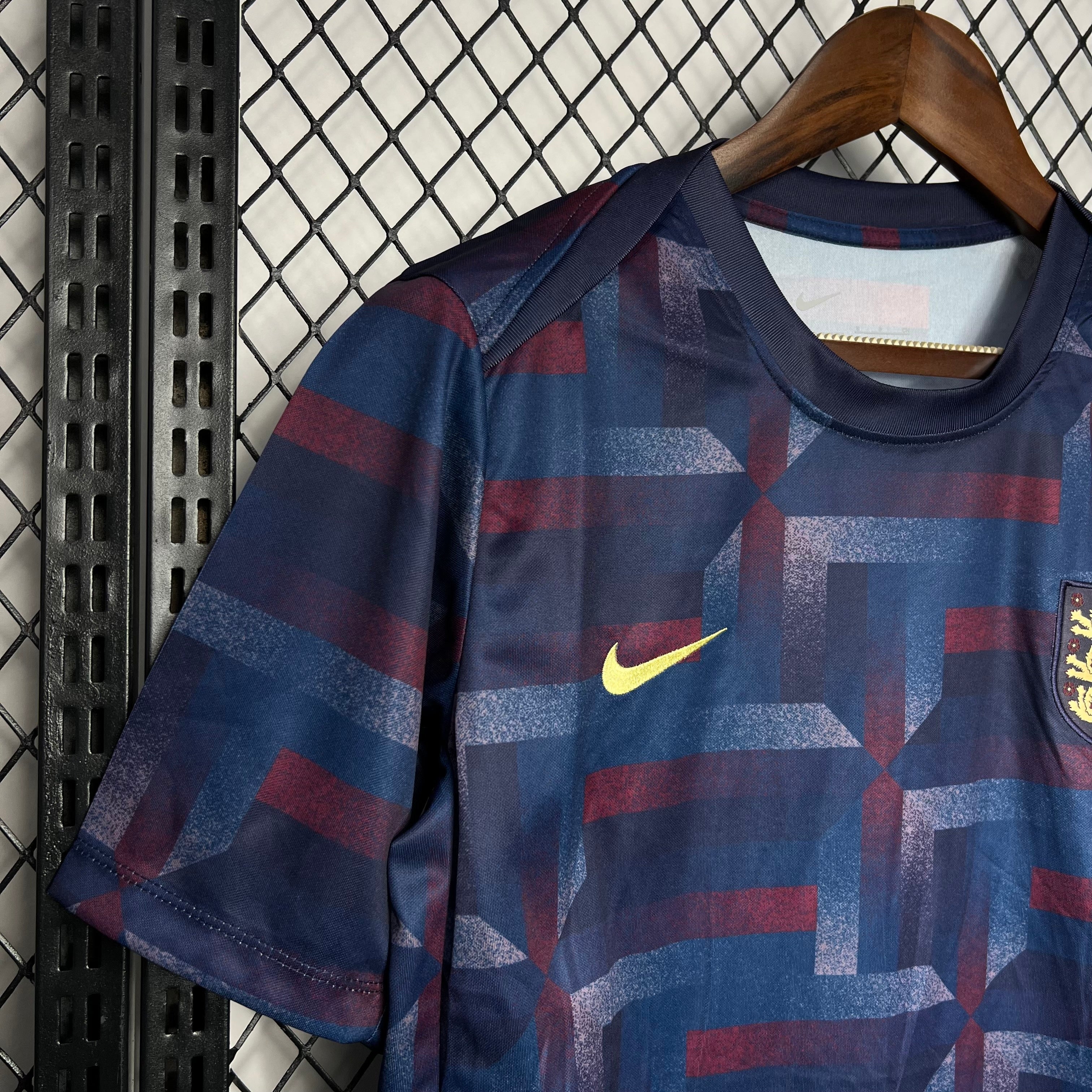 England 2024 Euro Pre-Match Training Uniform Jersey