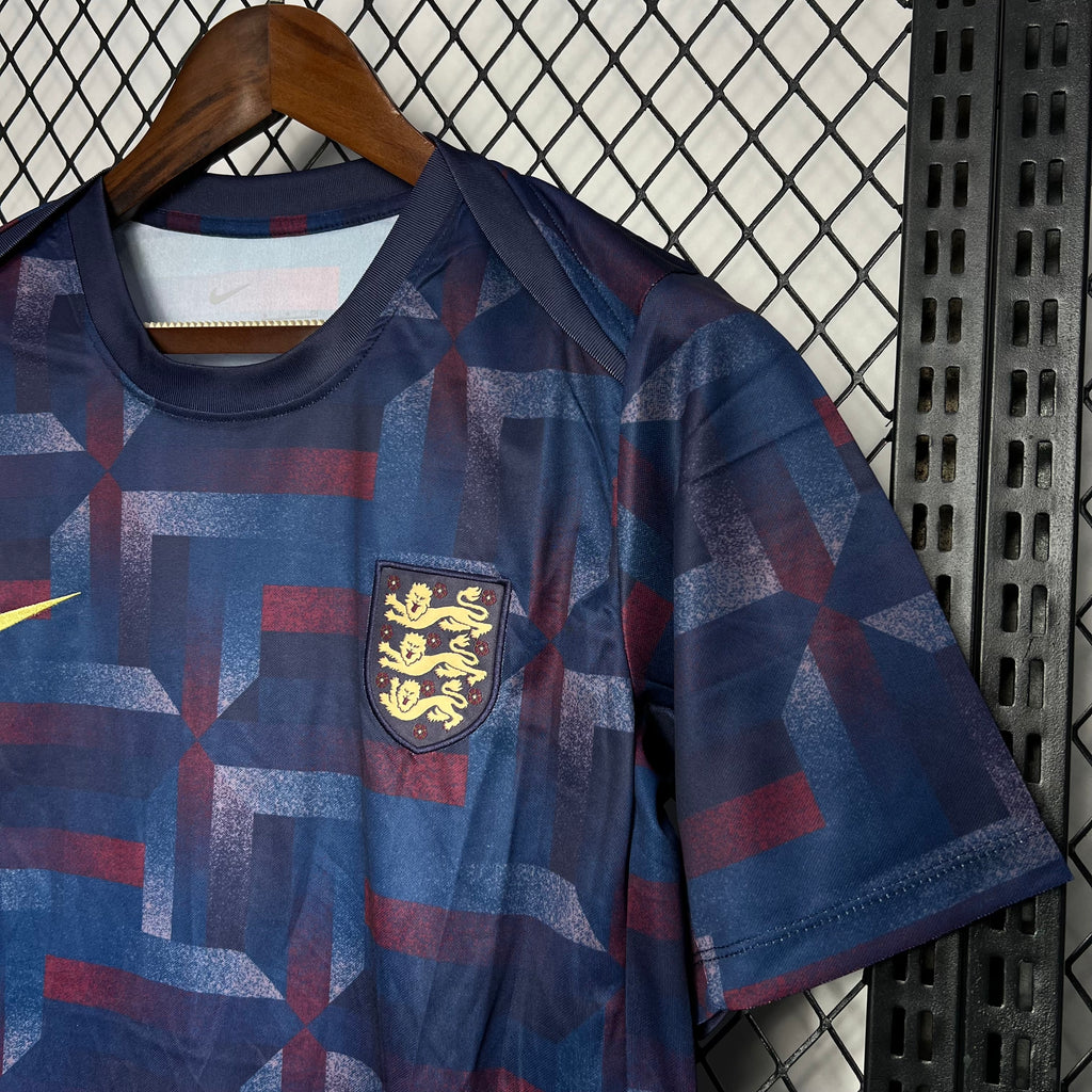 England 2024 Euro Pre-Match Training Uniform Jersey