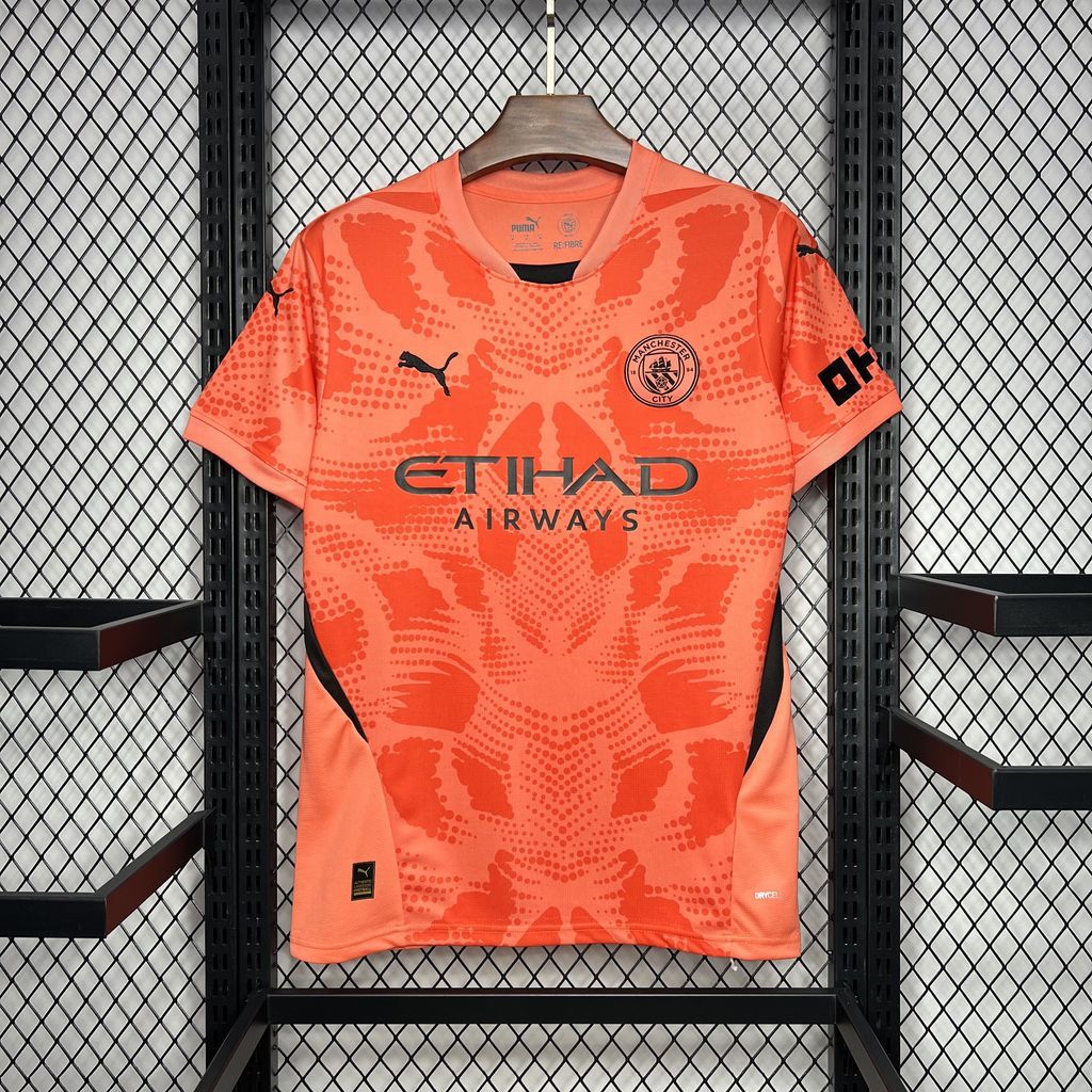 Manchester City 2024/25 Jersey Orange Color