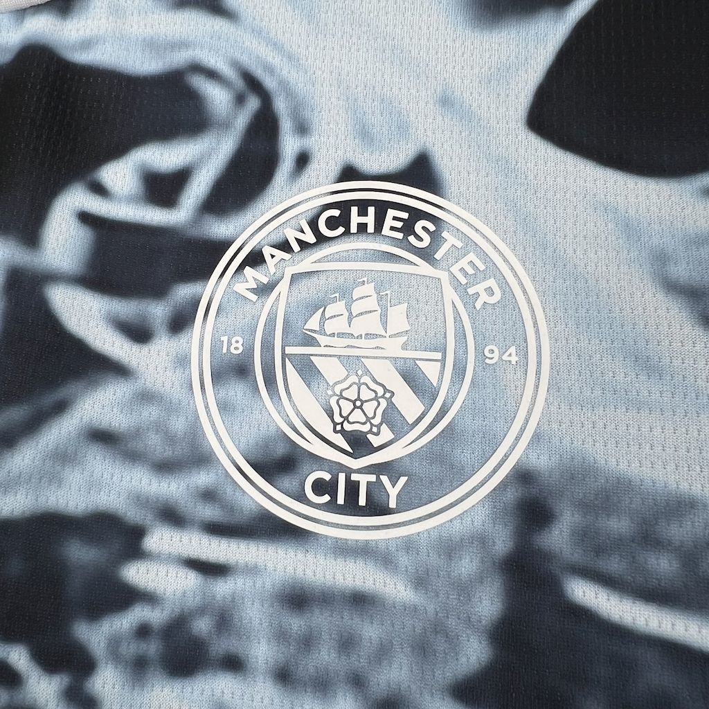 Manchester City 2025/26 Black&Blue Concept Version Jersey