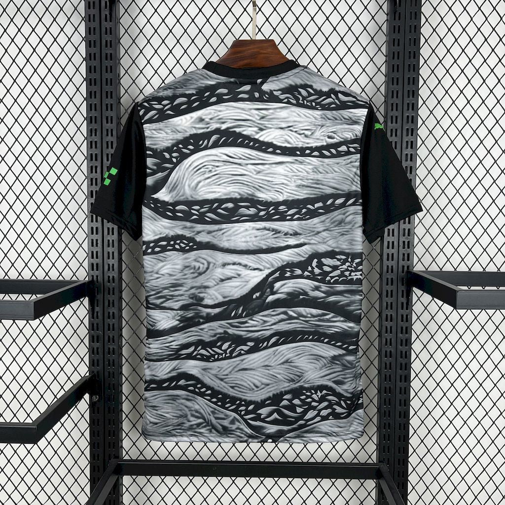 Manchester City 2025/26 Black&Gray Concept Version Jersey