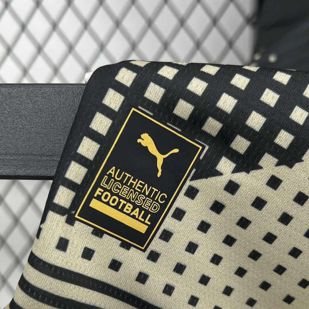 Manchester City 2025/26 Black&Yellow Concept Version Jersey