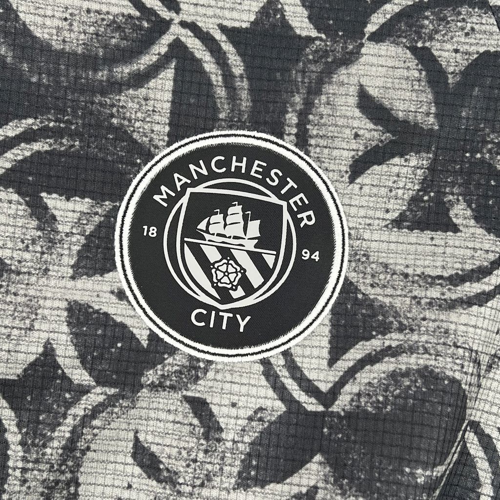 Manchester City 2025/26 Pre-Match Training Suit Jersey