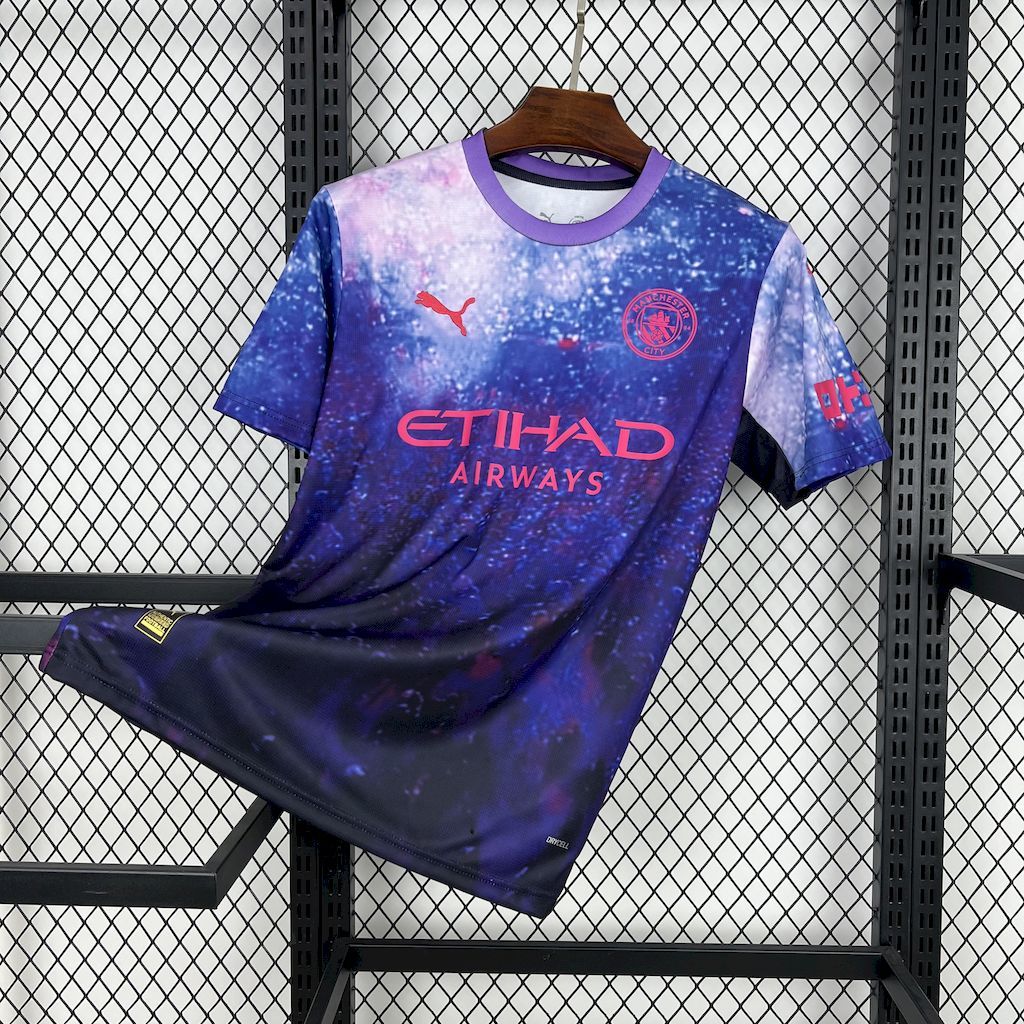 Manchester City 2025/26 Purple Concept Version Jersey
