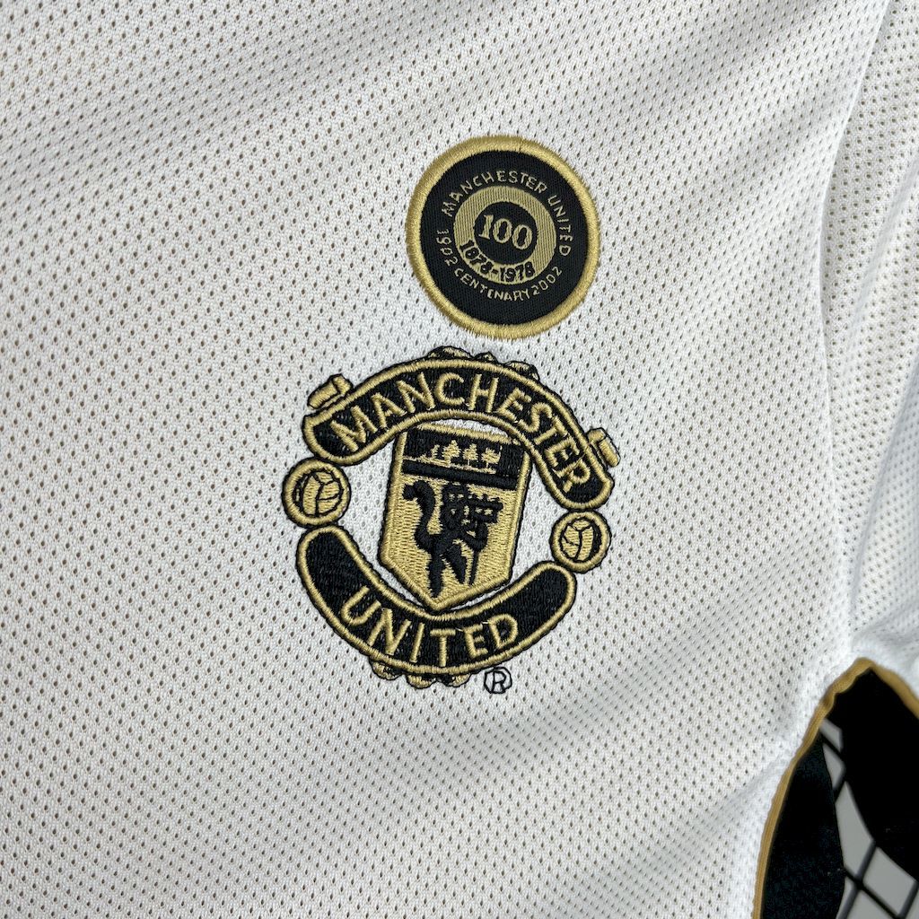 Manchester United 2001/02 Centenary Reversible Retro Jersey