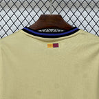 Mens Barcelona 2025/26 Away Long Sleeve Jersey