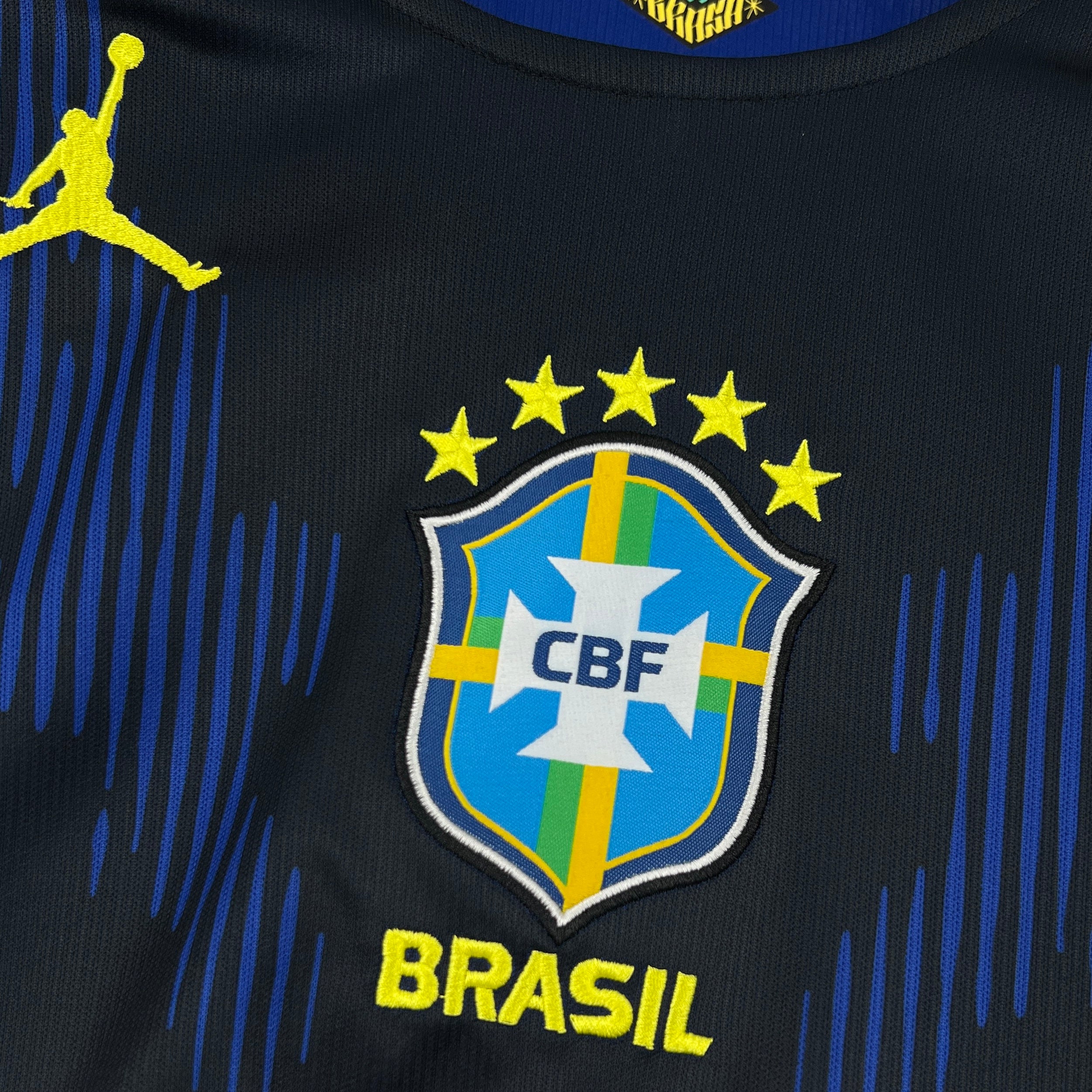 Mens Brazil 2026 World Cup Away Long Sleeve Jersey
