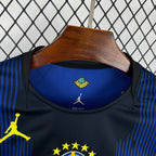 Mens Brazil 2026 World Cup Away Long Sleeve Jersey