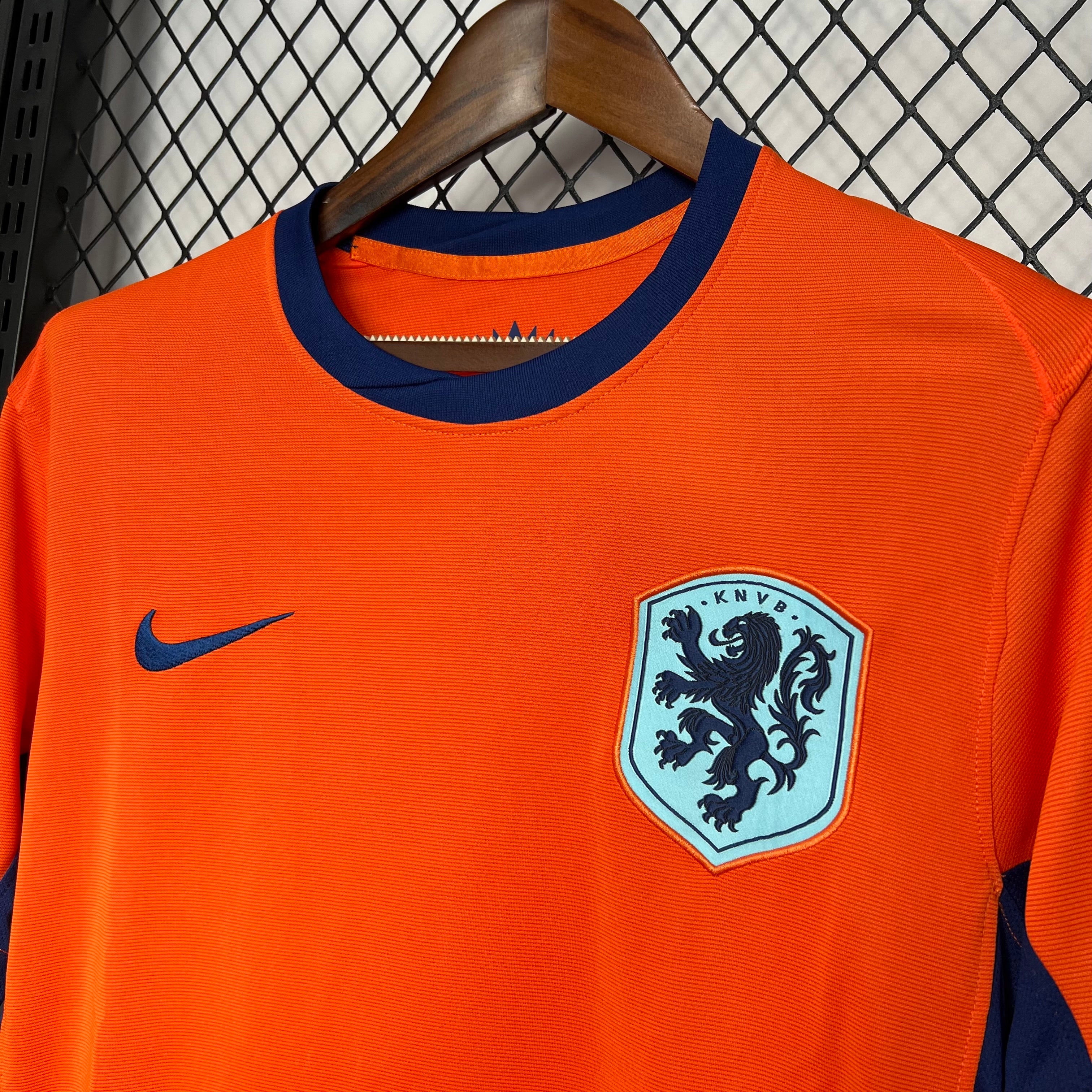 Netherlands 2024 Euro Home Jersey